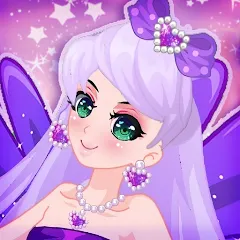 Скачать взлом Dress Up Angel Anime Girl Game  [МОД Бесконечные монеты] - последняя версия apk на Андроид