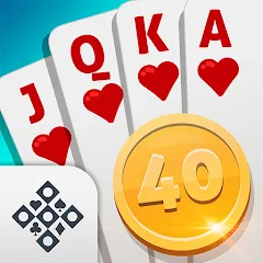 Взломанная Scala 40 Online - Card Game (Скала 40 Онлайн)  [МОД Много денег] - стабильная версия apk на Андроид