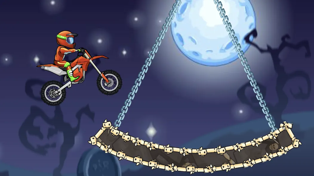 Moto X3M Bike Race Game (Мото 3М Игра на мотоциклах)  [МОД Много денег] Screenshot 2