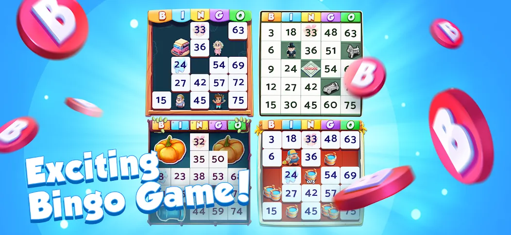 Bingo Bash: Live Bingo Games (Бинго Баш)  [МОД Много монет] Screenshot 1