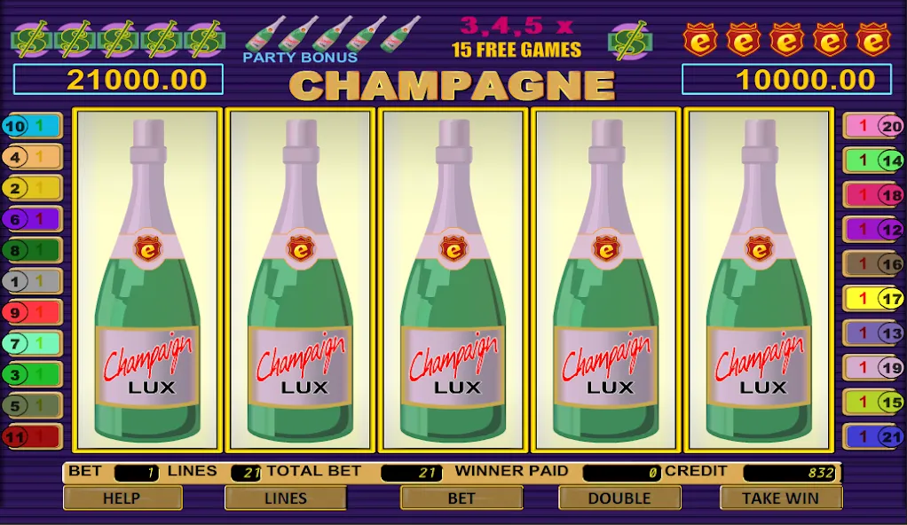 Champagne Slot (Шампанское Слот)  [МОД Все открыто] Screenshot 2