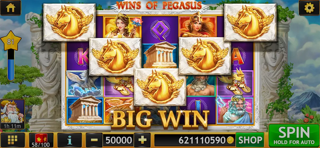 Slots of Luck: Vegas Casino (Слоты удачи)  [МОД Mega Pack] Screenshot 1