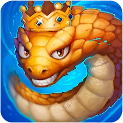 Взломанная Little Big Snake (Литл Биг Снейк)  [МОД Mega Pack] - последняя версия apk на Андроид