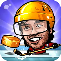 Взломанная Puppet Hockey: Pond Head  [МОД Меню] - стабильная версия apk на Андроид