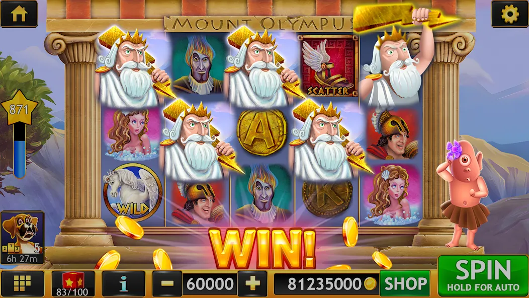 Vegas Slots Galaxy (Вегас Слотс Гэлэкси)  [МОД Все открыто] Screenshot 1