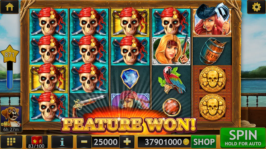 Vegas Slots Galaxy (Вегас Слотс Гэлэкси)  [МОД Все открыто] Screenshot 5