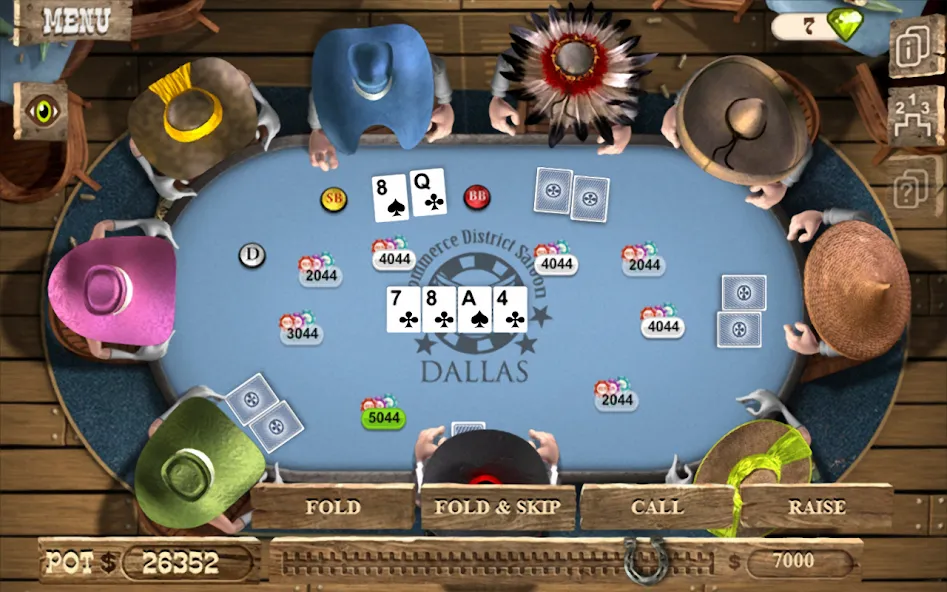 Governor of Poker 2 - Offline  [МОД Mega Pack] Screenshot 5