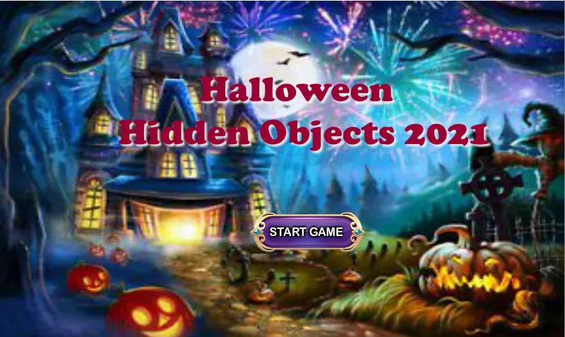 Halloween Hidden Objects (Хэллоуин Скрытые Объекты)  [МОД Mega Pack] Screenshot 1