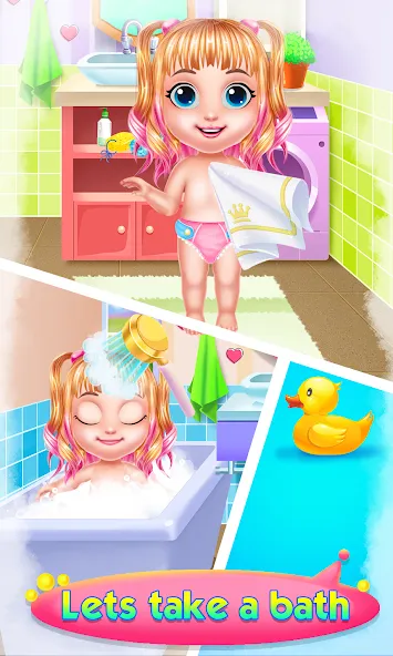 Baby Girl Caring Pinky Style (Беби Грл Керинг Пинки Стайл)  [МОД Много монет] Screenshot 5