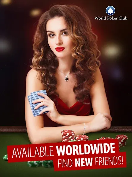 Poker Games: World Poker Club (Покер Гейм)  [МОД Unlocked] Screenshot 1