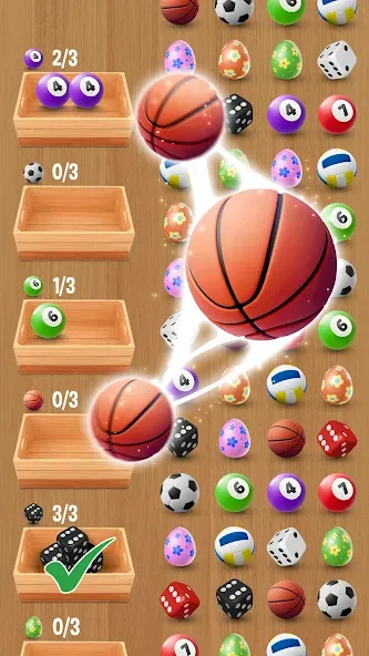 Match Triple 3D: Matching Tile (Матч Трипл 3Д)  [МОД Все открыто] Screenshot 3