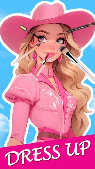 Doll Makeover: dress up games (Долл Мейковер)  [МОД Unlocked] Screenshot 1