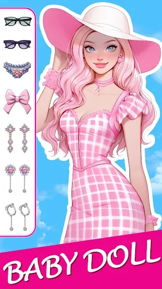 Doll Makeover: dress up games (Долл Мейковер)  [МОД Unlocked] Screenshot 2