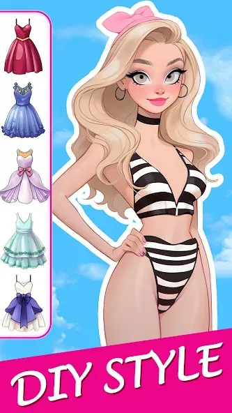Doll Makeover: dress up games (Долл Мейковер)  [МОД Unlocked] Screenshot 3