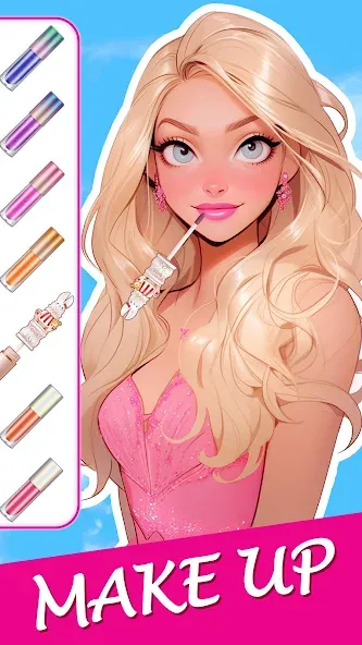 Doll Makeover: dress up games (Долл Мейковер)  [МОД Unlocked] Screenshot 4