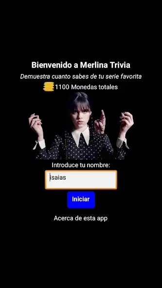 Merlina Trivia en Español  [МОД Unlimited Money] Screenshot 1