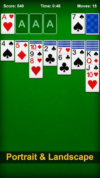 Solitaire - Classic Card Games  [МОД Много денег] Screenshot 2