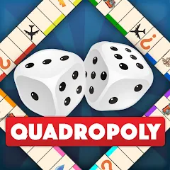 Взлом Quadropoly - Classic Business  [МОД Unlocked] - последняя версия apk на Андроид