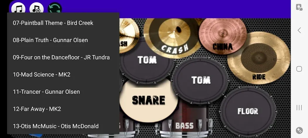 Drum Studio: Bateria Virtual (Драм студио)  [МОД Mega Pack] Screenshot 2