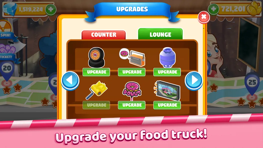 Boston Donut Truck: Food Game (Бостонский Донат Трак)  [МОД Unlocked] Screenshot 3