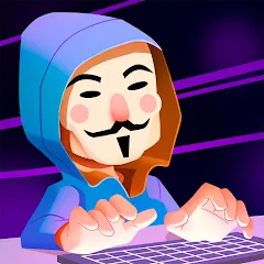 Скачать взлом Hacking Hero: Hacker Clicker (Хакинг герой)  [МОД Много монет] - полная версия apk на Андроид