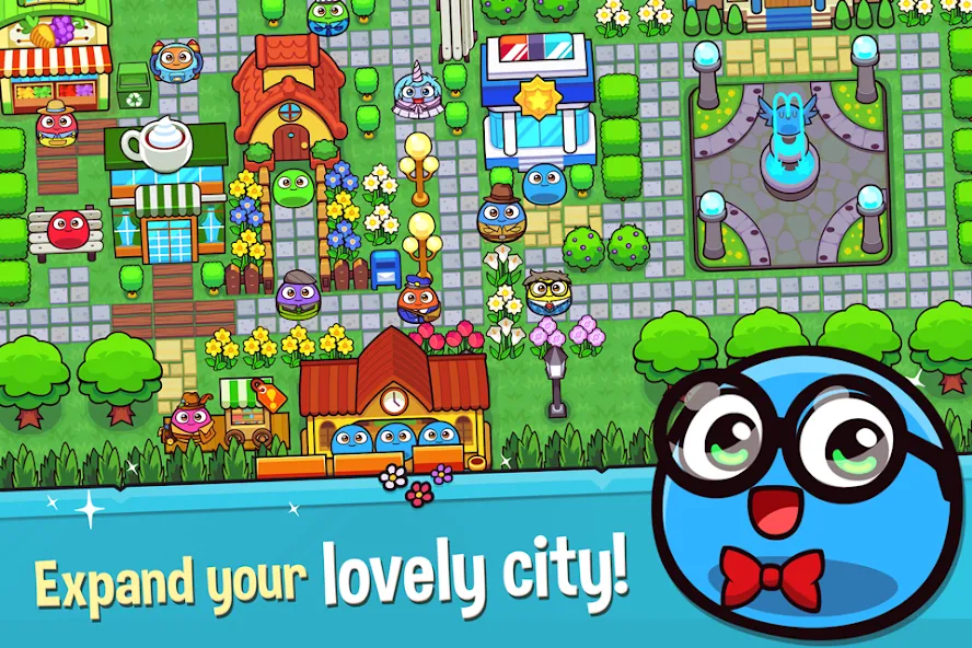 My Boo Town: City Builder Game (Май Бу Таун)  [МОД Много монет] Screenshot 3