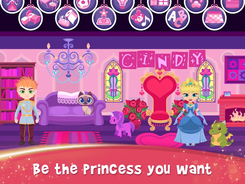 My Princess Castle: Doll Game (Мой Принцессин Замок)  [МОД Unlimited Money] Screenshot 1