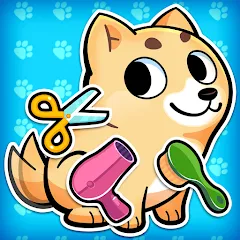 Скачать взломанную My Virtual Pet Shop: Animals (Мой Виртуальный Зоомагазин)  [МОД Бесконечные монеты] - полная версия apk на Андроид