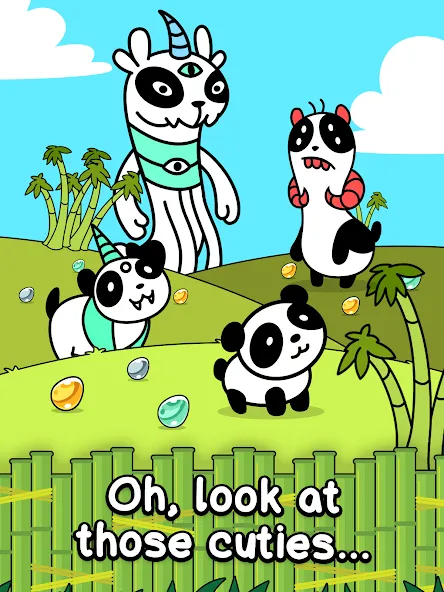 Panda Evolution: Idle Clicker (Панда Эволюция)  [МОД Меню] Screenshot 5