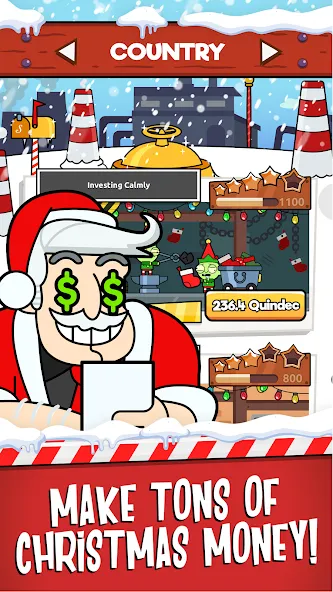 Santa’s Capitalist Factory  [МОД Меню] Screenshot 2