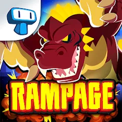 Скачать взломанную UFB Rampage: Monster Fight (УФБ Рэмпейдж)  [МОД Меню] - стабильная версия apk на Андроид