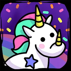 Скачать взломанную Unicorn Evolution: Idle Catch (Юникорн Эволюшн)  [МОД Много денег] - стабильная версия apk на Андроид