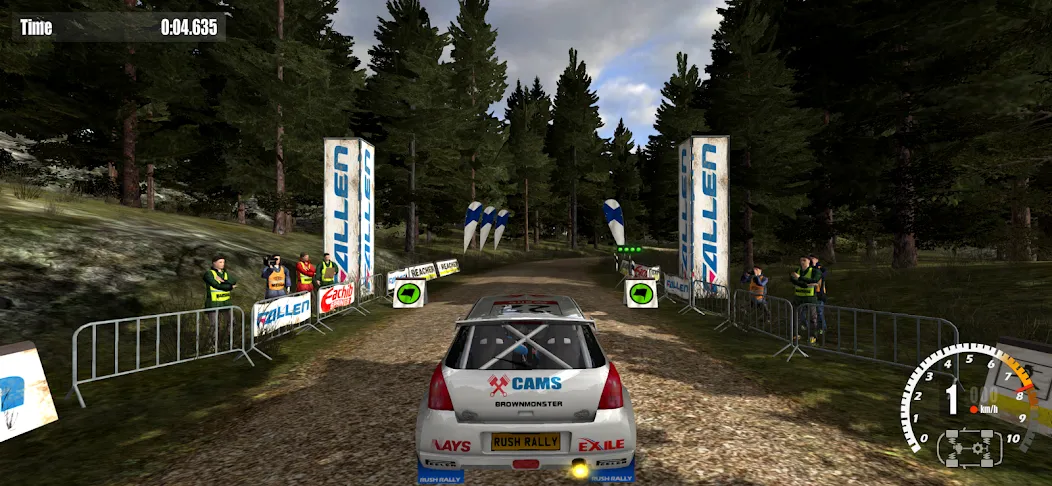 Rush Rally 3 Demo (Раш Ралли 3 Демо)  [МОД Menu] Screenshot 1