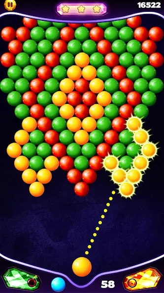 Bubble Shooter Classic (Бабл Шутер Классик)  [МОД Бесконечные монеты] Screenshot 5