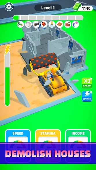 Home Builder 3D !  [МОД Unlocked] Screenshot 1