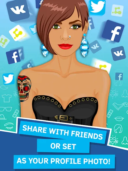 Avatar Creator App (Аватар Создатель)  [МОД Меню] Screenshot 2