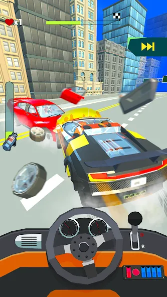 Crazy Rush 3D: Race Master (Крейзи Раш 3Д)  [МОД Меню] Screenshot 2