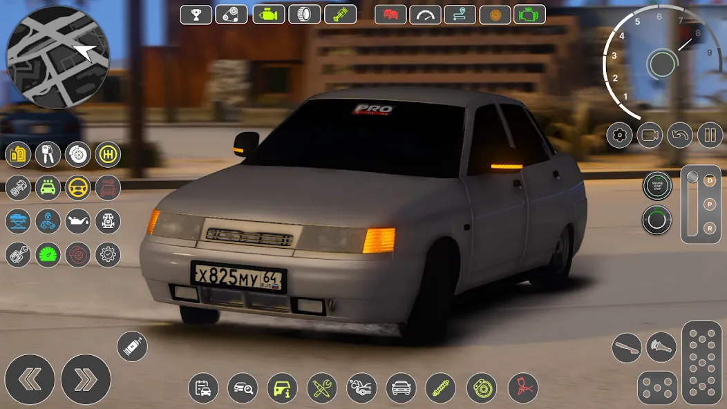 Lada 2110 Special Unit Race  [МОД Бесконечные монеты] Screenshot 2