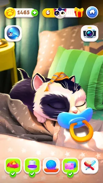 My Cat - Virtual pet simulator (Мой кот)  [МОД Меню] Screenshot 3