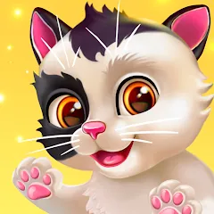 Скачать взломанную My Cat - Virtual pet simulator (Мой кот)  [МОД Меню] - полная версия apk на Андроид