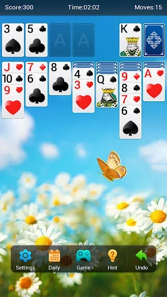 Solitaire  [МОД Много монет] Screenshot 2