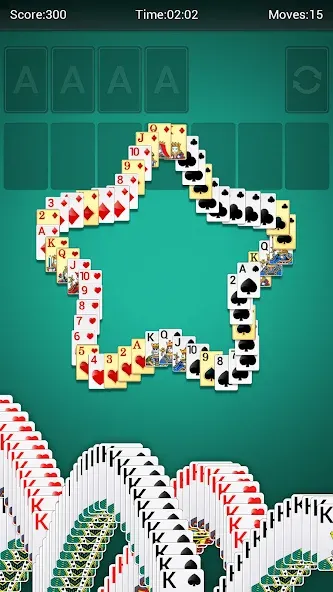 Solitaire  [МОД Много монет] Screenshot 5