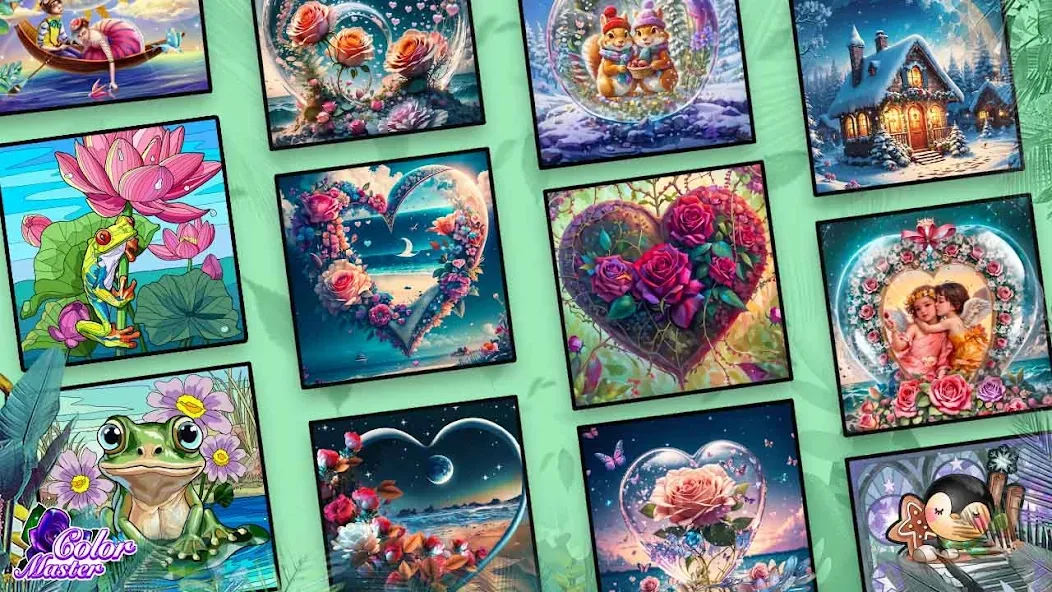 Color Master - Color by Number (Колор Мастер Про)  [МОД Меню] Screenshot 1