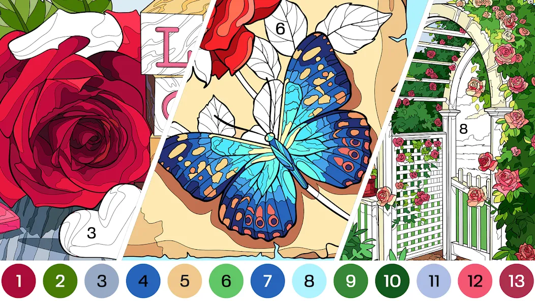 Tap Color Pro: Color By Number (Тап Колор Про)  [МОД Меню] Screenshot 2