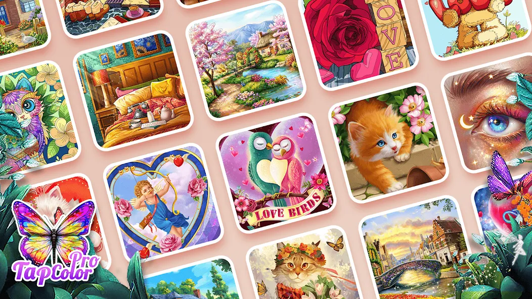 Tap Color Pro: Color By Number (Тап Колор Про)  [МОД Меню] Screenshot 3