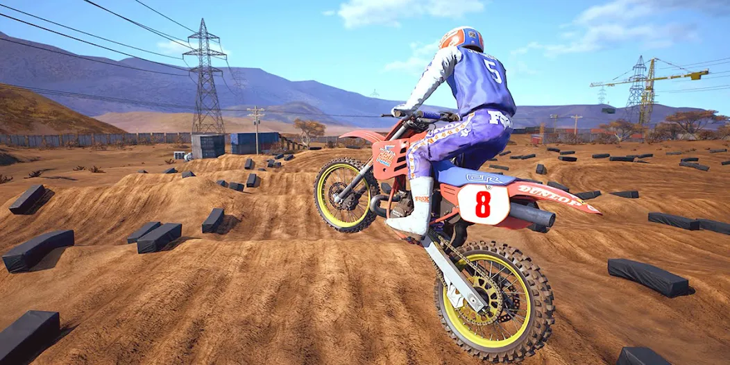 Dirt MX Bikes KTM Motocross 3D (Дирт МХ Байкс КТМ Мотокросс 3Д)  [МОД Unlocked] Screenshot 3