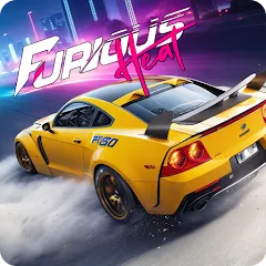 Взломанная Furious: Heat Racing 2024 (Фьюриъс)  [МОД Много монет] - стабильная версия apk на Андроид