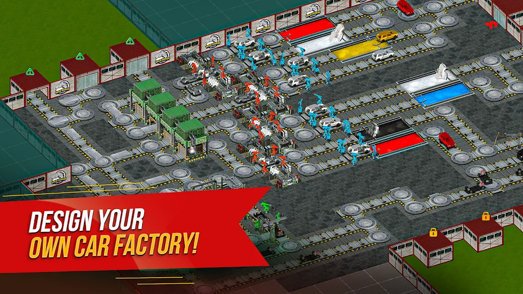 Car Factory Simulator  [МОД Все открыто] Screenshot 1