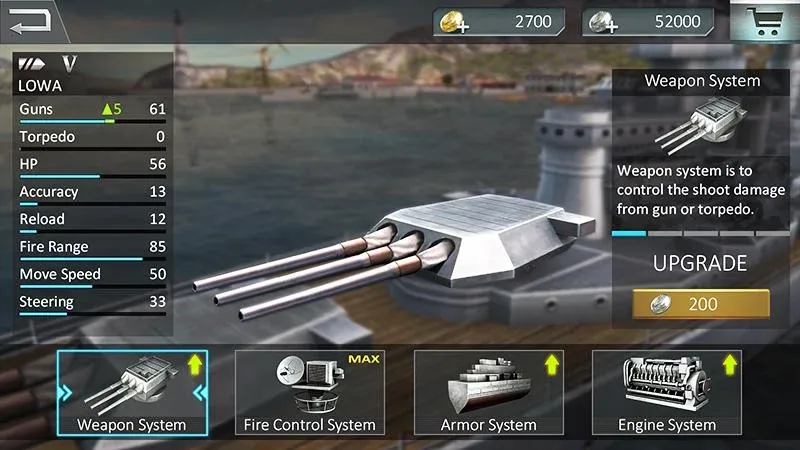 Warship Attack 3D  [МОД Бесконечные монеты] Screenshot 3