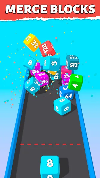 Bounce Merge 2048 Join Numbers  [МОД Mega Pack] Screenshot 2